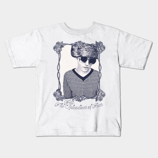 Felt •••••• 80s Aesthetic Design Kids T-Shirt
